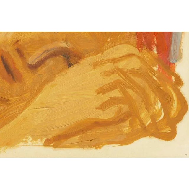 1950s 'Woman Sleeping' by Jais Nielsen, 1951; Paris Salon D’Automne, Danish Post-Impressionist, Charlottenborg For Sale - Image 5 of 8