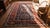 Excellent Navy Background With Symmetric Knots Geometric Pattern Antique Persian Karajeh Rug For Sale - Image 18 of 18