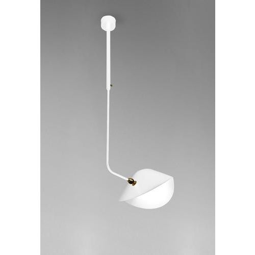 Ceiling lamp model 'curved bibliothèque ceiling lamp' designed by serge mouille in 1953. Manufactured by editions serge...