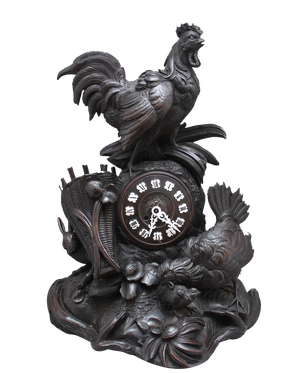 19th Century Black Forest Mantel Clock, 1880s
