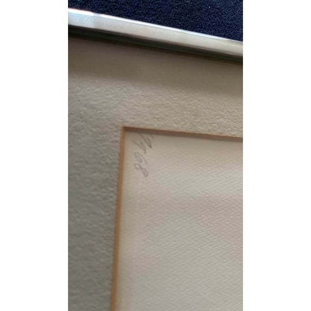 Schumacher Emil Schumacher Signed Numbered Etching Object, Edition 49/68, Framed For Sale - Image 4 of 8