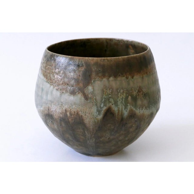 Vintage Studio Pottery Ceramic Vase by Ilse Ludwig-Korbel, 1980s For Sale - Image 15 of 15