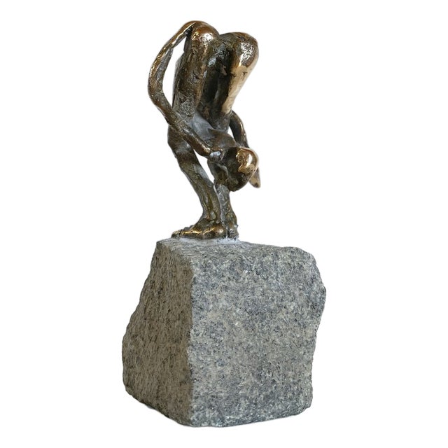 Politics Bronze Sculpture by Gyunay Aliev For Sale