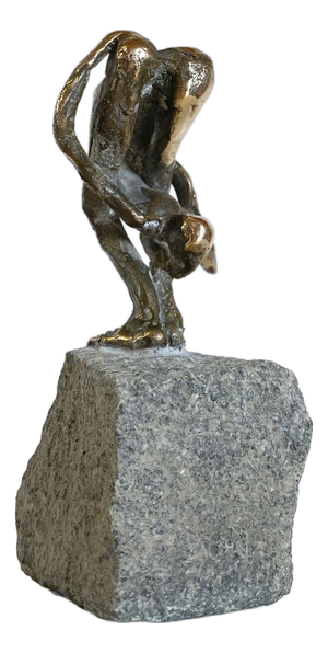 Politics Bronze Sculpture by Gyunay Aliev