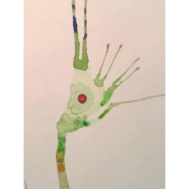 Original watercolor from my new Botanical Series, colorfully rendered in watercolor on Strathmore paper.