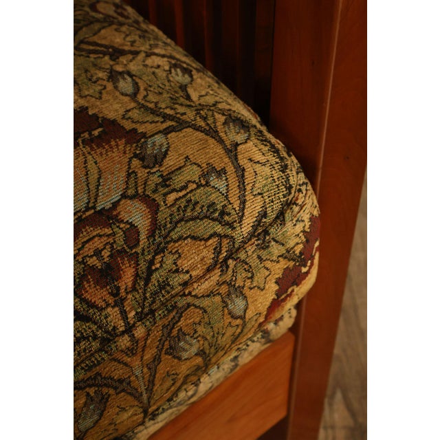 Stickley Mission Collection 'Fayetteville' Cherry Frame Sofa For Sale - Image 10 of 18