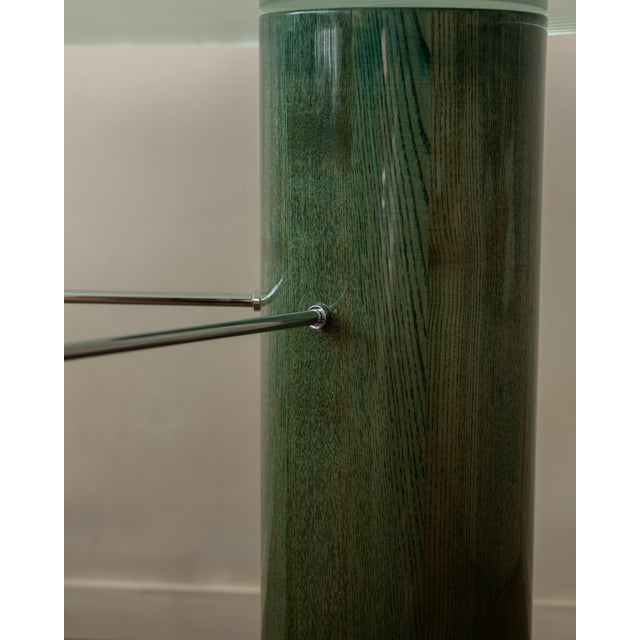 Vintage Italian Glass Dining Table by Saporiti Italia, 1980s For Sale - Image 14 of 18