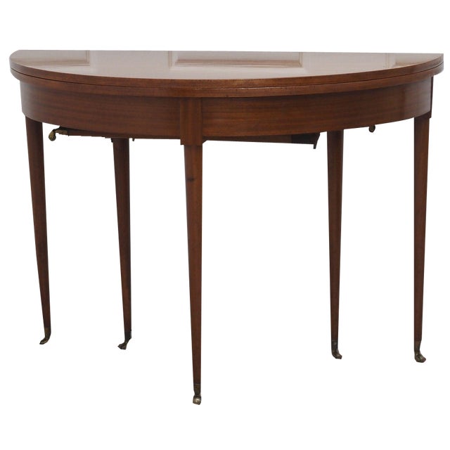 Console Dining Table, 1890s For Sale