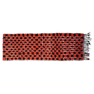 Vintage Moroccan Runner Rug - 2'4'' x 7'2" For Sale