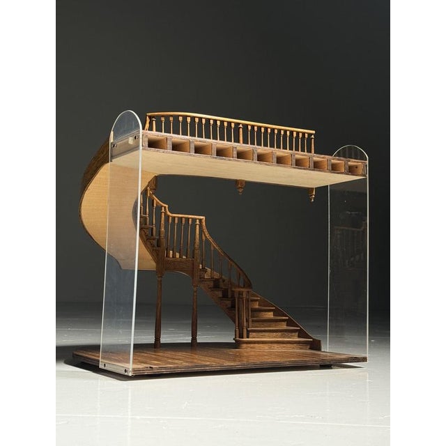 Architectural Staircase Model in Wood For Sale - Image 16 of 18