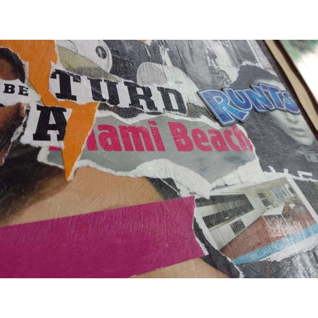 Black William Finlayson Jr. Framed Mixed Media Painting Titled : Every Day Now 2015 For Sale - Image 8 of 12