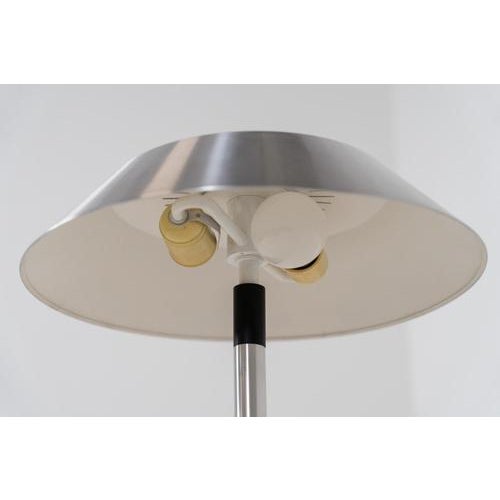 Silver President Table Lamp by Jo Hammerborg for Fog & Mørup For Sale - Image 8 of 11