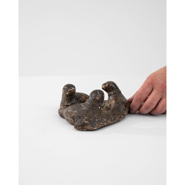 20th Century Belgian Seal Plaster Decoration For Sale - Image 17 of 18