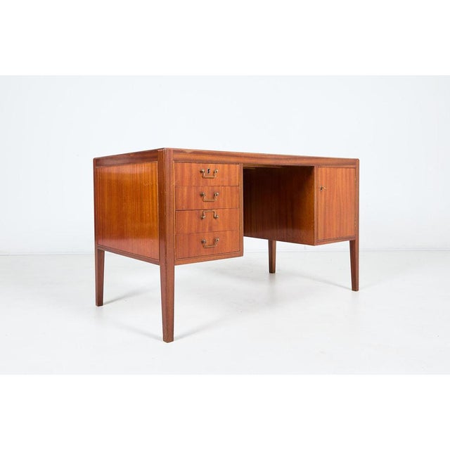 Mid-Century Scandinavian Modern Desk, 1950s For Sale - Image 10 of 10