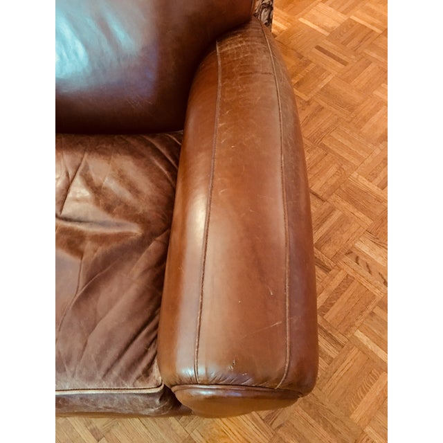 Mitchell Gold for Pottery Barn Manhattan Leather Club ...