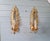 Mid-Century Modern Hollywood Regency Italian Wall Sconces in Gilt Metal, 1970s, Set of 2 For Sale - Image 3 of 13