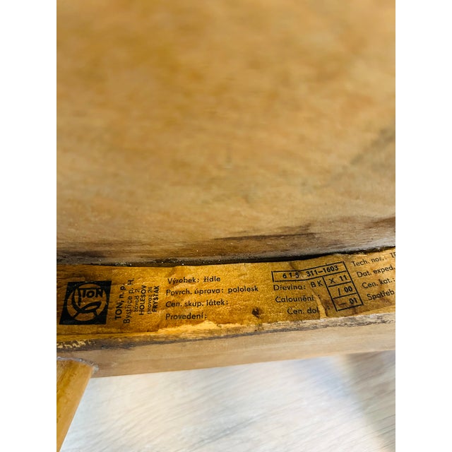 Set of School Chairs from Ton, 1960s For Sale - Image 11 of 12