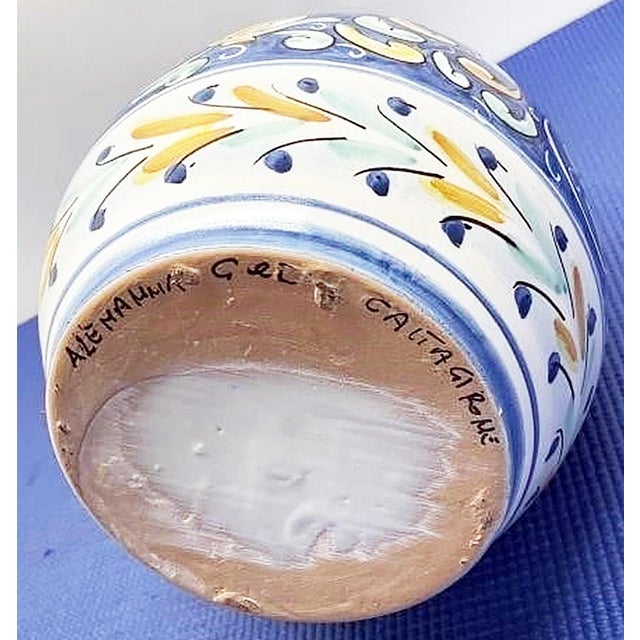 1960s 1960s Terracotta Sicilian Vase by Alemanna For Sale - Image 5 of 7