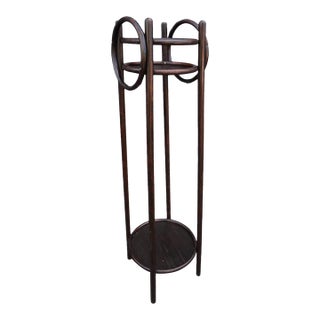 Thonet Bentwood Vienna Secession Style Plant Stand For Sale