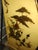 Vintage Mid-Century Spanish Chinoiserie Secretary Desk - Hand-Painted 2-Piece Cabinet For Sale - Image 13 of 17