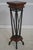 Traditional Pair of Maitland Smith Leather Wrapped Pedestal Stands For Sale - Image 3 of 13