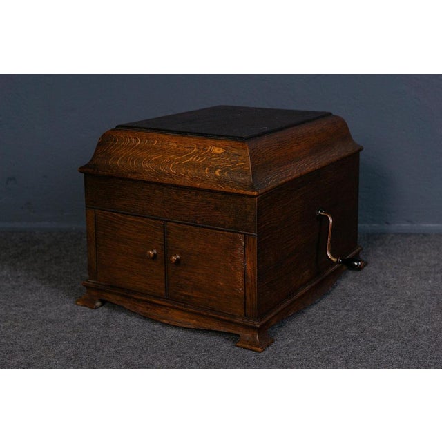 Vintage Gramophone Electrola LP Radio Plate For Sale - Image 4 of 15