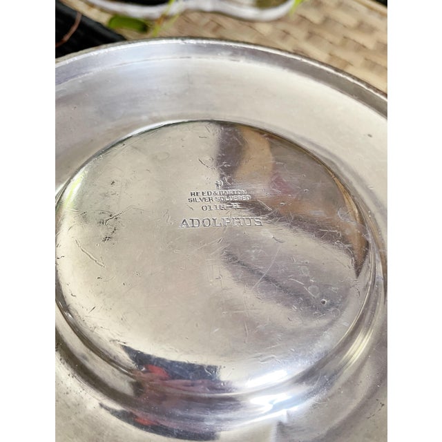 Reed & Barton 1931 Silver Champagne Bucket From the Adolphus Hotel Dallas Tx For Sale - Image 4 of 7
