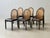 Chairs with Wicker and Leather Seats by Dietiker, 1980s, Set of 6 For Sale - Image 6 of 16