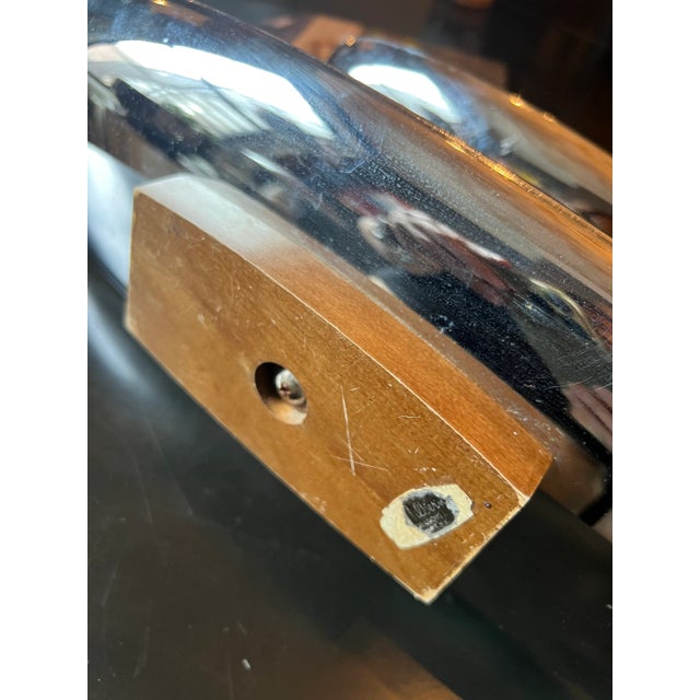 Mid-Century Modern 1960s Mid Century Milbern Creations Double Tier Server For Sale - Image 3 of 4