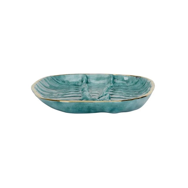 Transitional Crocodile Tray For Sale - Image 3 of 5