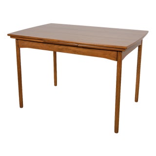 Mid-Century Teak Extendable Dining Table, Denmark, 1960s For Sale