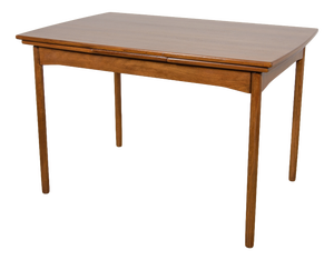 Mid-Century Teak Extendable Dining Table, Denmark, 1960s