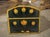 19th Century Hand Painted Polychrome Trunk With Floral Decor, Normandy France For Sale - Image 13 of 18