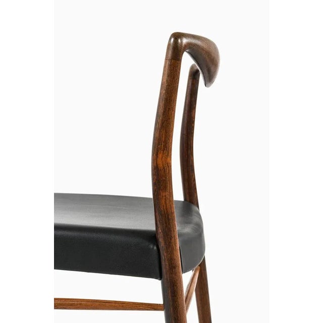 1960s Dining Chairs attributed to Kai Lyngfeldt-Larsen for Søren Willadsen Møbelfabrik, 1960s, Set of 6 For Sale - Image 5 of 11