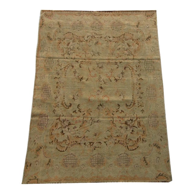 Early 20th Century Antique Abstract Bessarabian Kilim Rug For Sale