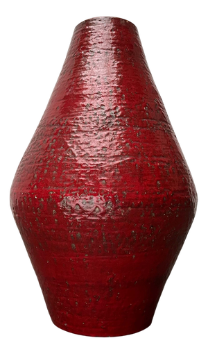 Mid-Century Modern West German Pottery WGP Floor Vase from Ü-Keramik Übelacker, 1960s