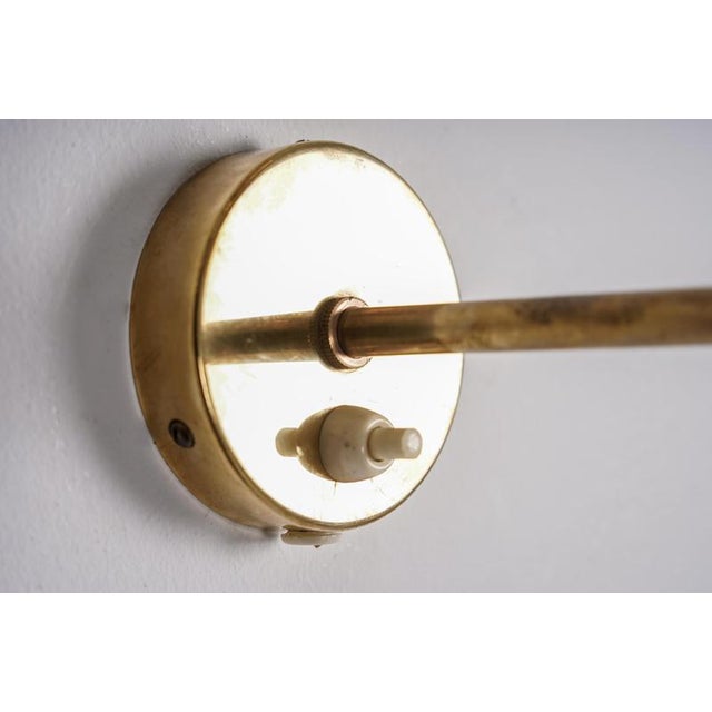 Wall Lights attributed to Bergboms, Sweden, 1950s, Set of 2 For Sale - Image 6 of 16