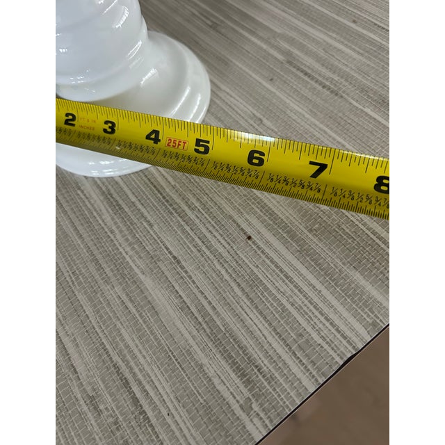 Pair of White Porcelain Finials From William Sonoma Home. For Sale - Image 4 of 8