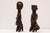 Wood Mid-20th Century Traditional African Hardwood Tribal Nude Female Statues, 1920s, Set of 2 For Sale - Image 7 of 18