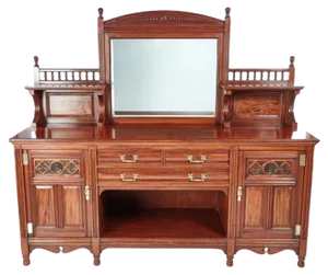 Mahogany Sideboard from Gillows of Lancaster, 1880s