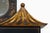 Chinoiserie Chinoiserie Ebonized Two-Tiered Pagoda Topped Mirror For Sale - Image 3 of 8