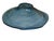 Glass 1990s Organic Modern Annieglass Custom Ocean Blue "Pasta Duo" Set For Sale - Image 7 of 11