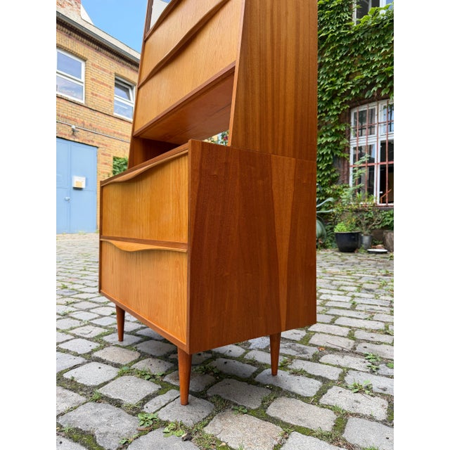 Cabinet with Folding Compartments & Display Case from VEB Möbelindustrie Halle For Sale - Image 9 of 11