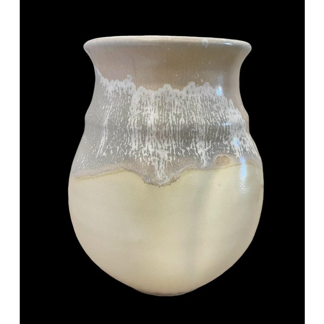 Mid-Century Modern Studio Pottery, MCM Vase Marianne Cordyack Va Pottery Signed. For Sale - Image 3 of 5