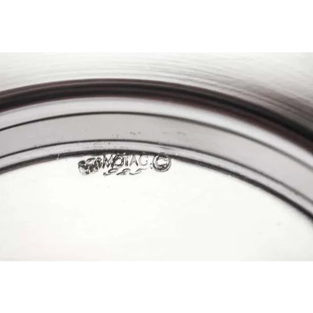 Metal Sterling Silver Kiddush Set with Garnets For Sale - Image 7 of 8