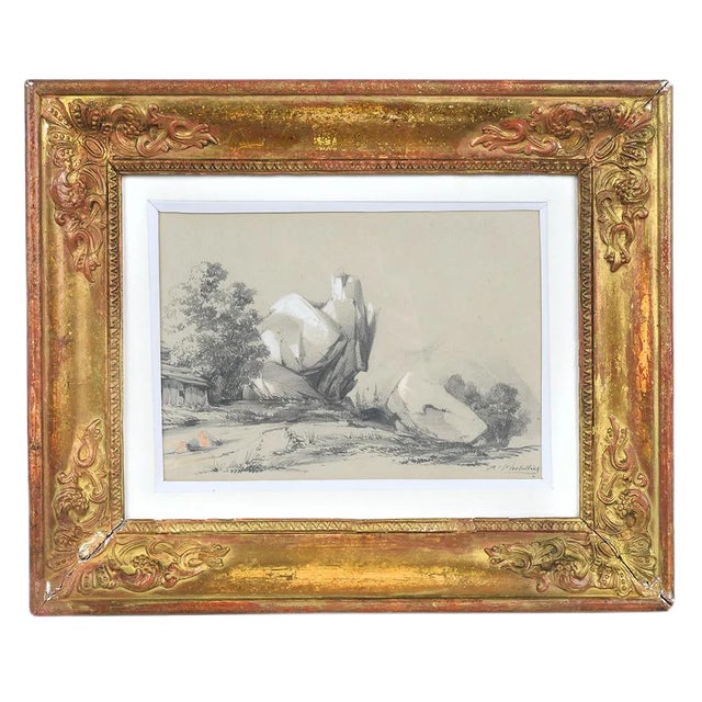 Charcoal Painting For Sale