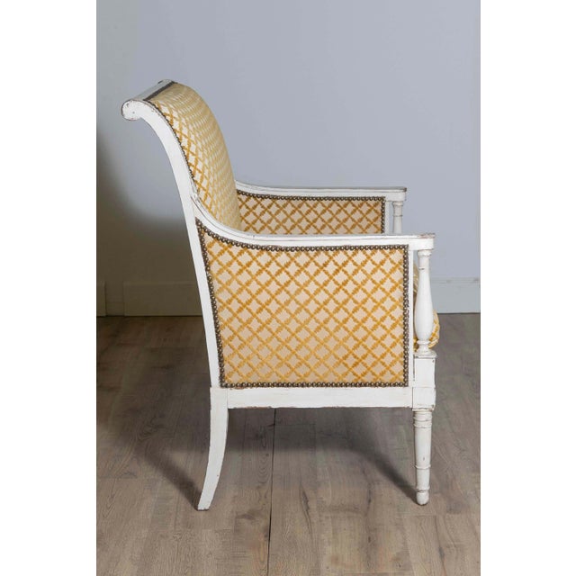 French 19th Century Pair of Marquise Chairs Circa 1890 For Sale In Atlanta - Image 6 of 11