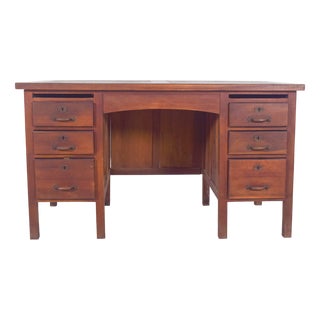 Mid-Century Portuguese Desk from Olaio, 1950s For Sale
