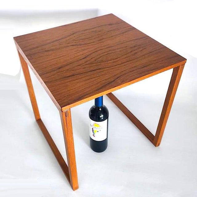 1960s 1960s Kai Kristiansen Vildbjerg Mobelfabrik Side Table Model 33 For Sale - Image 5 of 11