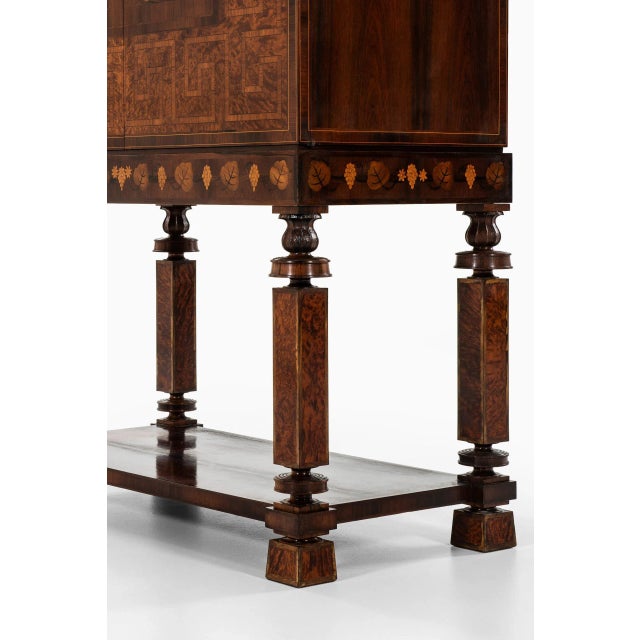 Rosewood Cabinet by Gösta Thorell for Georg Nyman, Sweden, 1929 For Sale - Image 15 of 16